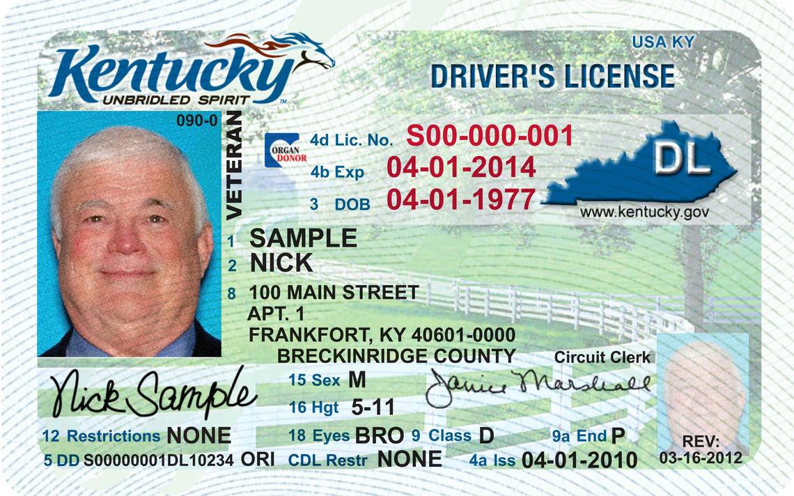 New Ky Id Card
